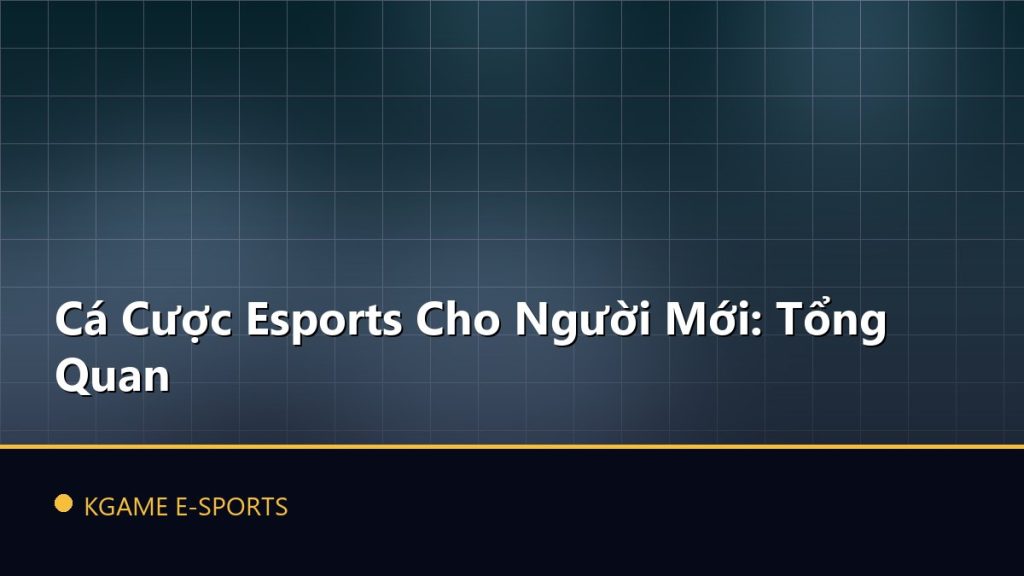 Cá Cược Esports Cho Người Mới: Tổng Quan