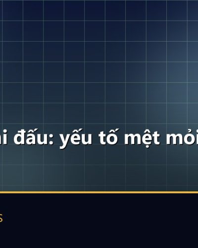 Đọc lịch thi đấu: yếu tố mệt mỏi và múi giờ